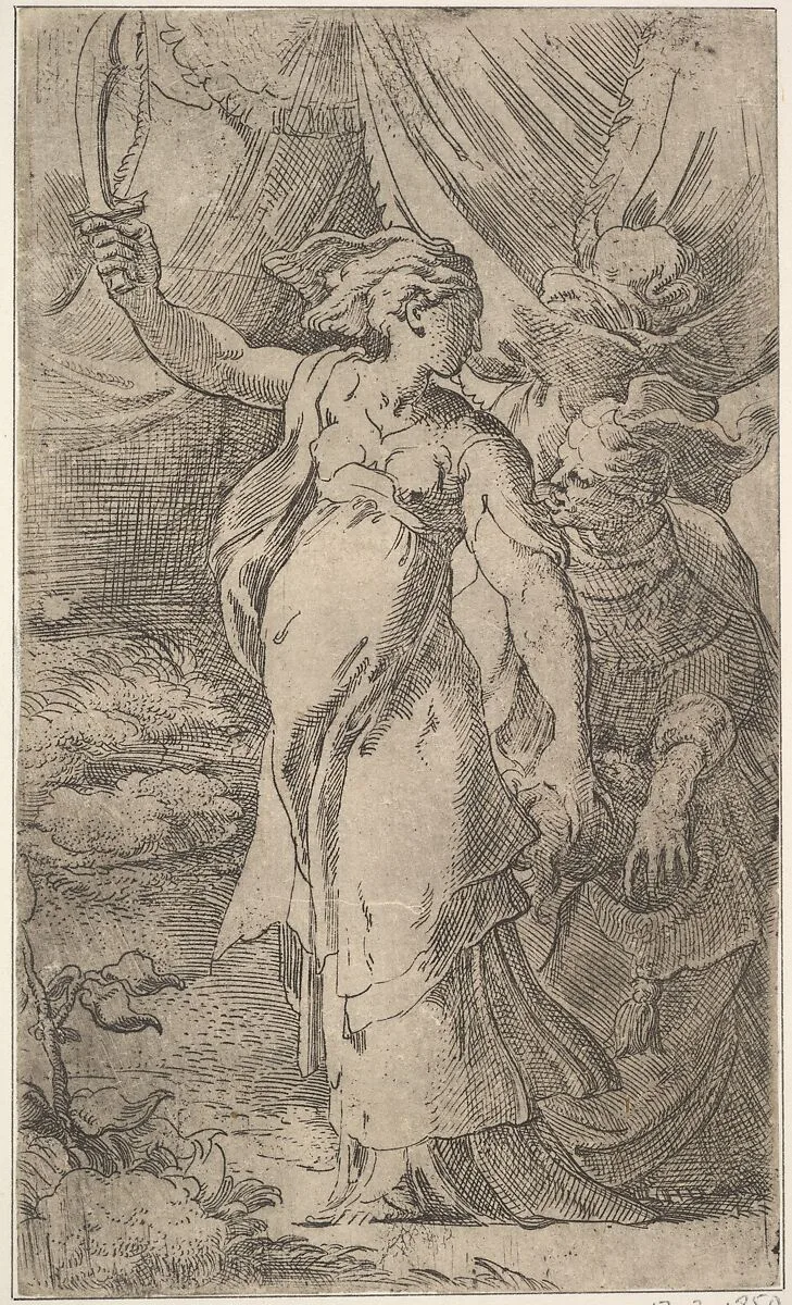 Judith — Parmigianino (Girolamo Francesco Maria Mazzola)