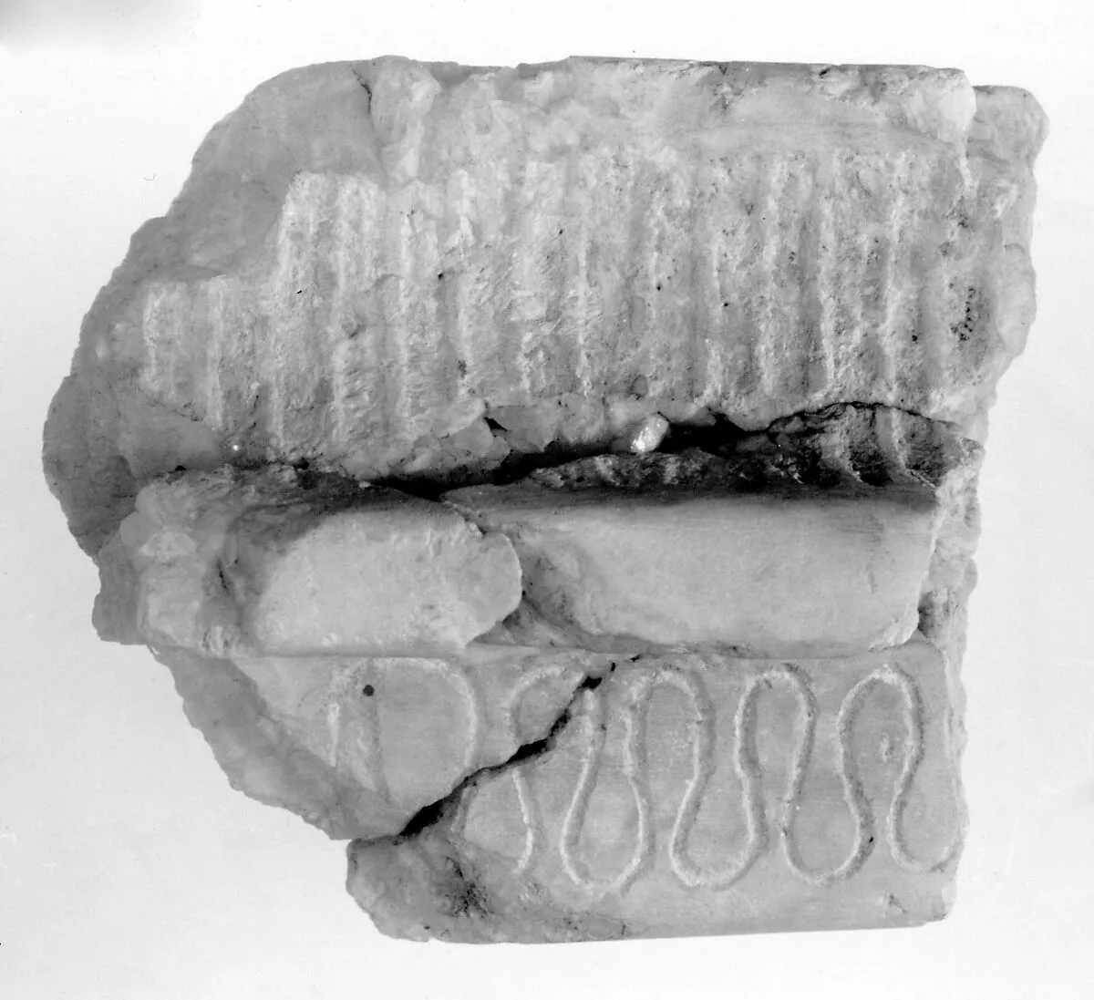 Canopic Chest Lid Fragment — Unknown