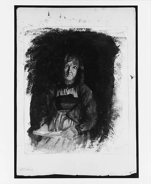 Frau von Allmen, Mürren (from "Splendid Mountain Watercolours" Sketchbook) — John Singer Sargent