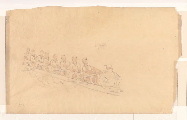 Rowing Study — Cyril E. Power