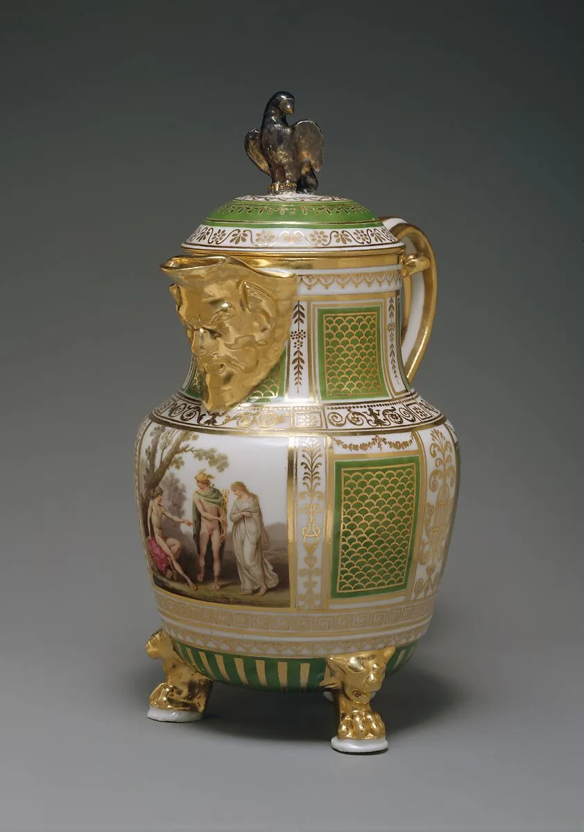 Coffeepot — Royal Porcelain Manufactory, Naples