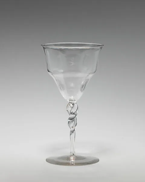 Wineglass (one of three) — James Powell and Sons|Morris, Marshall, Faulkner & Co.|Whitefriars Glassworks|Philip Webb