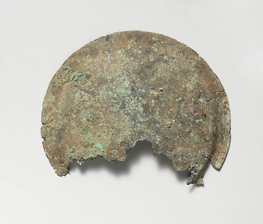 Miniature bronze shield
