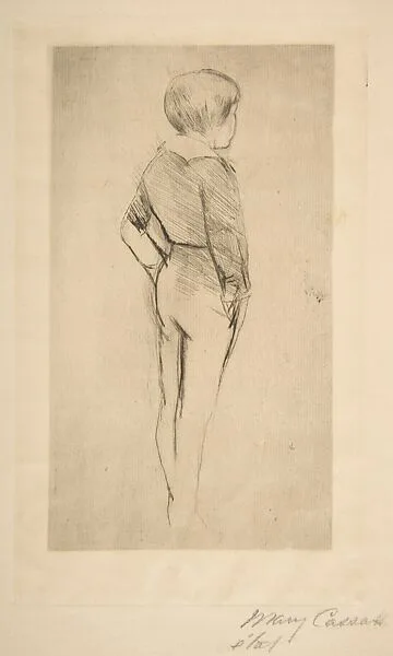 Robert's Back — Mary Cassatt