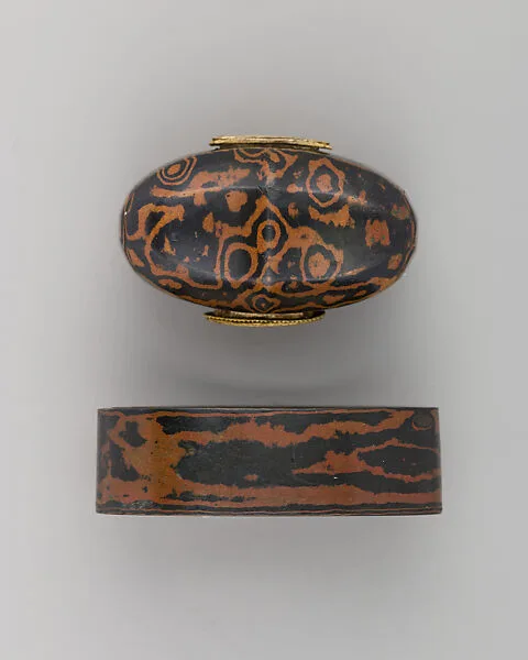 Sword-Hilt Collar and Pommel (Fuchigashira) — Unknown