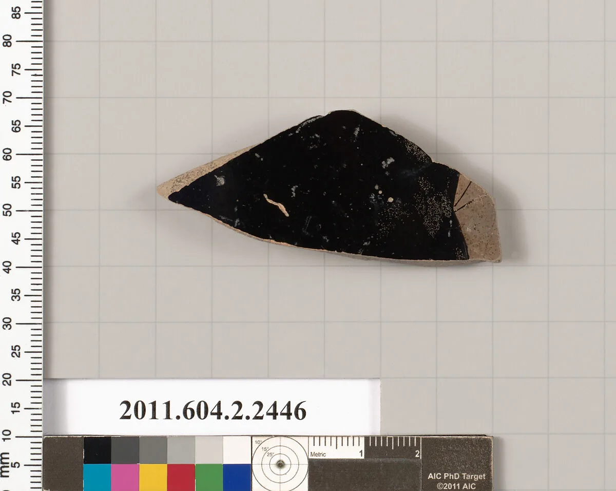 Terracotta fragment of a krater (bowl for mixing wine and water)? — Unknown