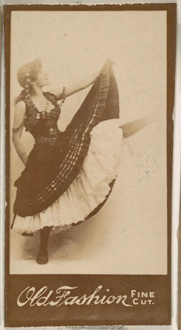 Dancer, from the Actresses series (N664) promoting Old Fashion Fine Cut Tobacco — Unknown