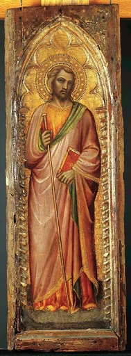 One of a pair of pilaster panels