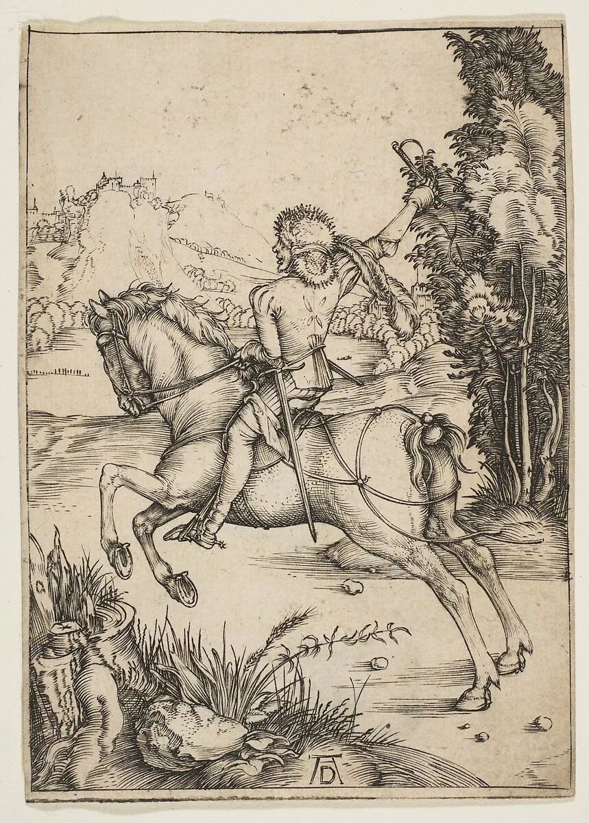 The Little Courier — Albrecht Dürer