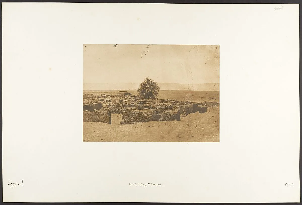 Vue du Village d'Herment — Maxime Du Camp