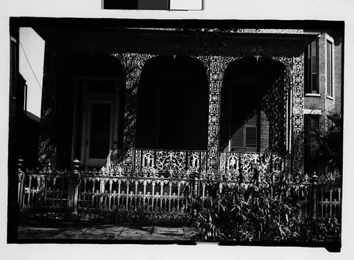 [Cast-Iron Porch Detail, Mobile, Alabama]