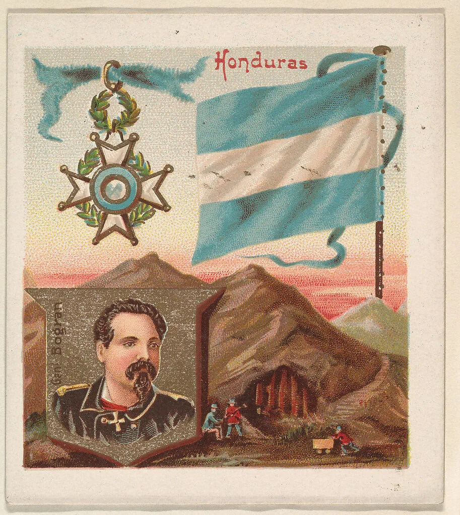Honduras, from the International Cards series (N238), issued by Kinney Bros. — Kinney Brothers Tobacco Company