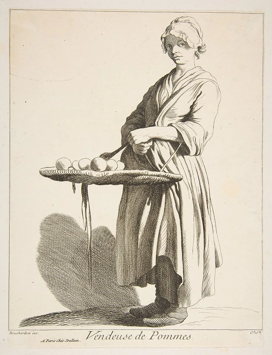 Apple Seller — François Joullain|Anne Claude Philippe de Tubières, comte de Caylus|Edme Bouchardon