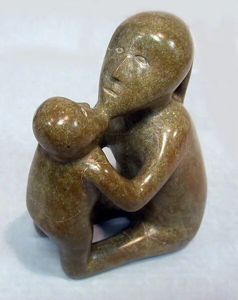 Stone Mother and Child — Mina