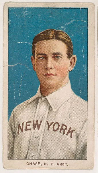 Hal Chase, New York, from Coupon Cigarettes Baseball Issue, 1910 — Coupon Cigarettes