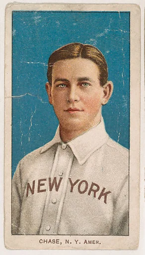 Hal Chase, New York, from Coupon Cigarettes Baseball Issue, 1910