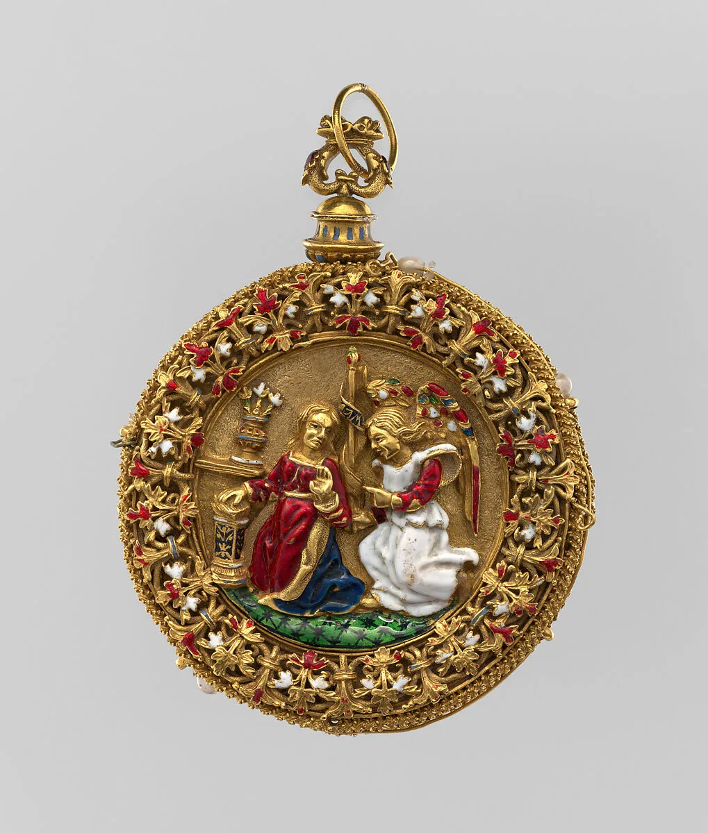 Pendant with The Annunciation — Salomon Weininger