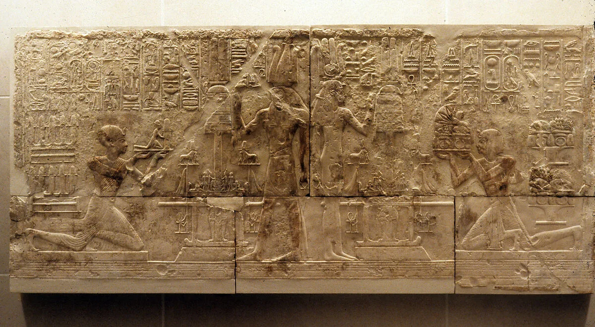 Relief from the West Wall of a Chapel of Ramesses I — Unknown