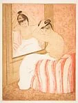 The Coiffure, after Mary Cassatt