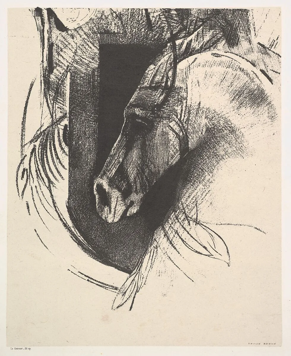 The Charger — Odilon Redon