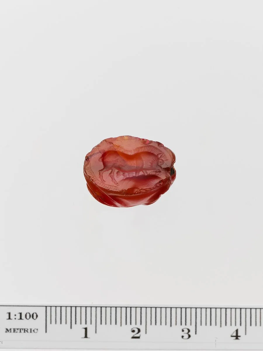 Agate scarab — Unknown