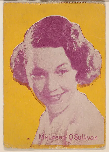 Maureen O'Sullivan, Fox, from Cutout Head Strip Cards (W500) — Unknown