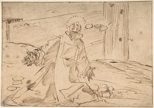 A Saint in Ecstasy (?)