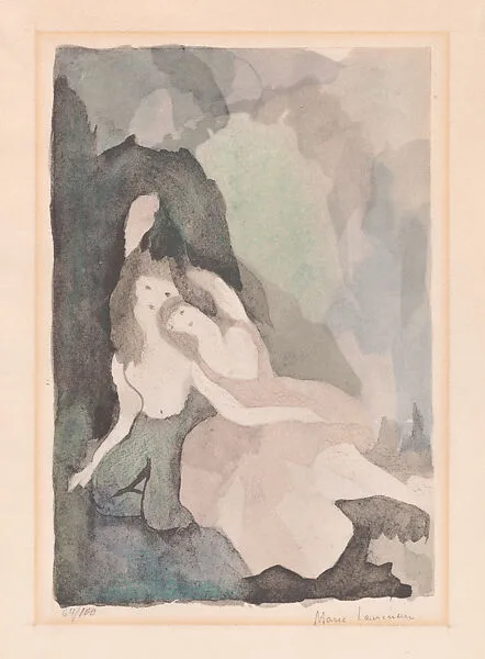 Costume Design for the Ballet "Les Biches" (The Does) — Marie Laurencin