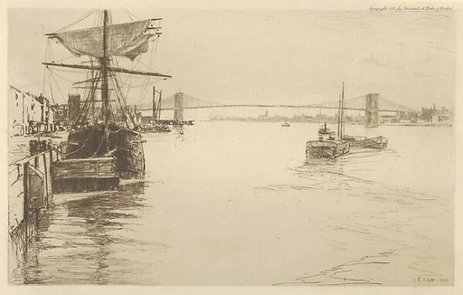 The East River from Brooklyn