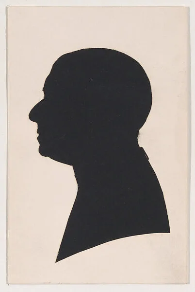 Silhouette of Reverend Glenn Tilley Morse — Alice Morse Achorn|Glenn Tilley Morse