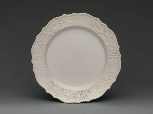 Dish with King of Prussia inscription