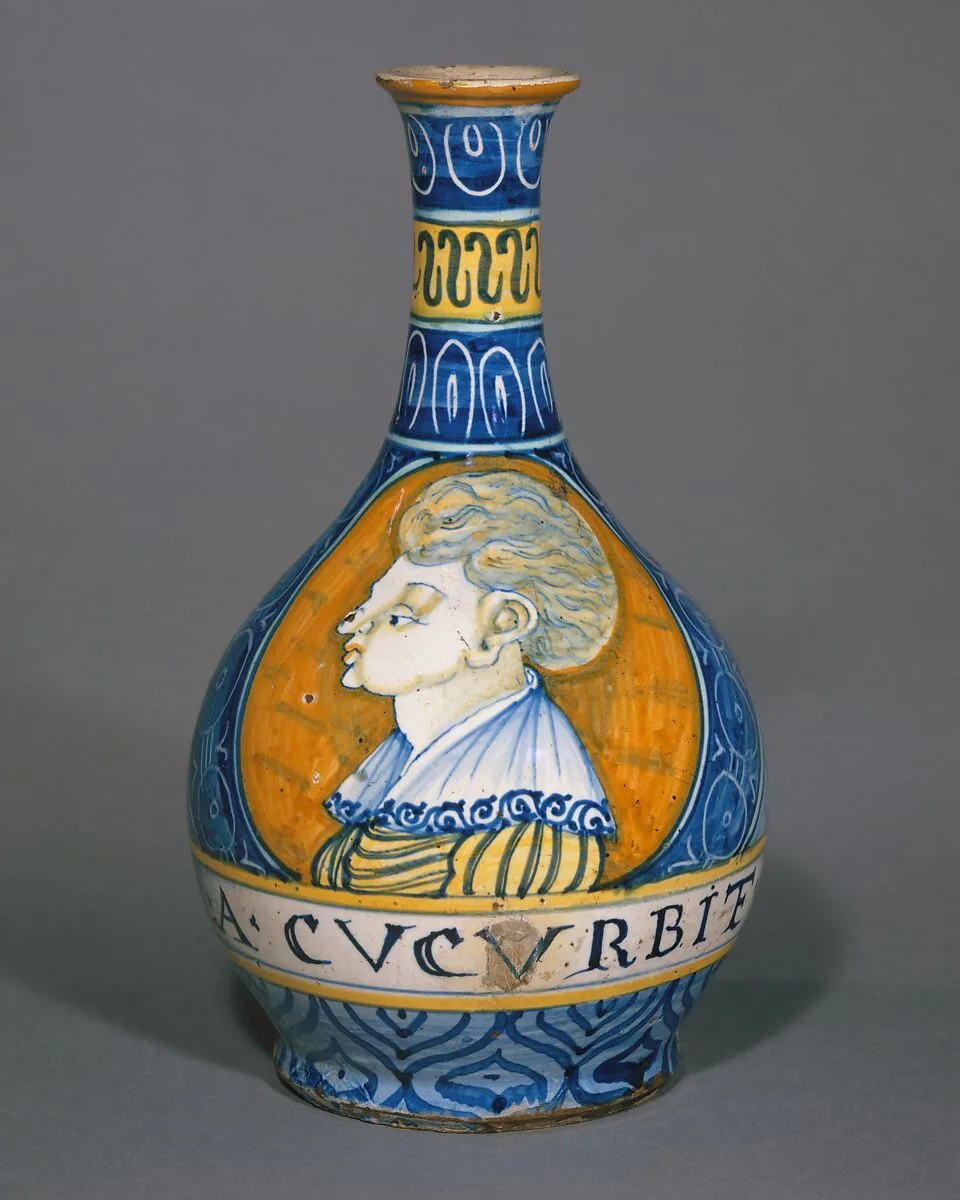 Apothecary bottle (fiasca da farmacia) — Unknown