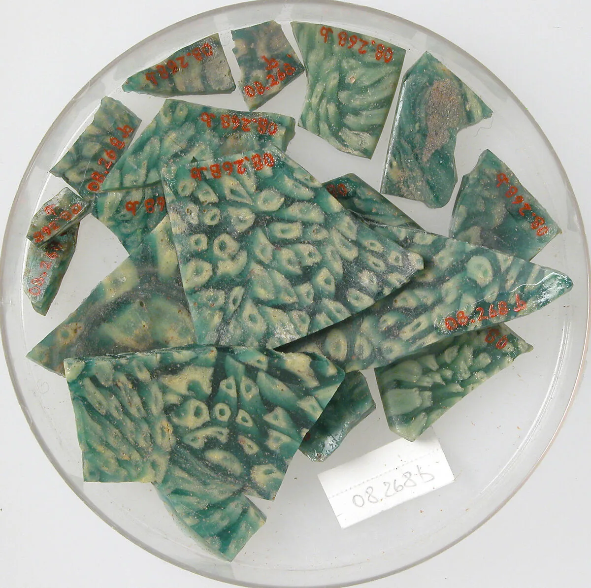 Glass Fragments — Unknown