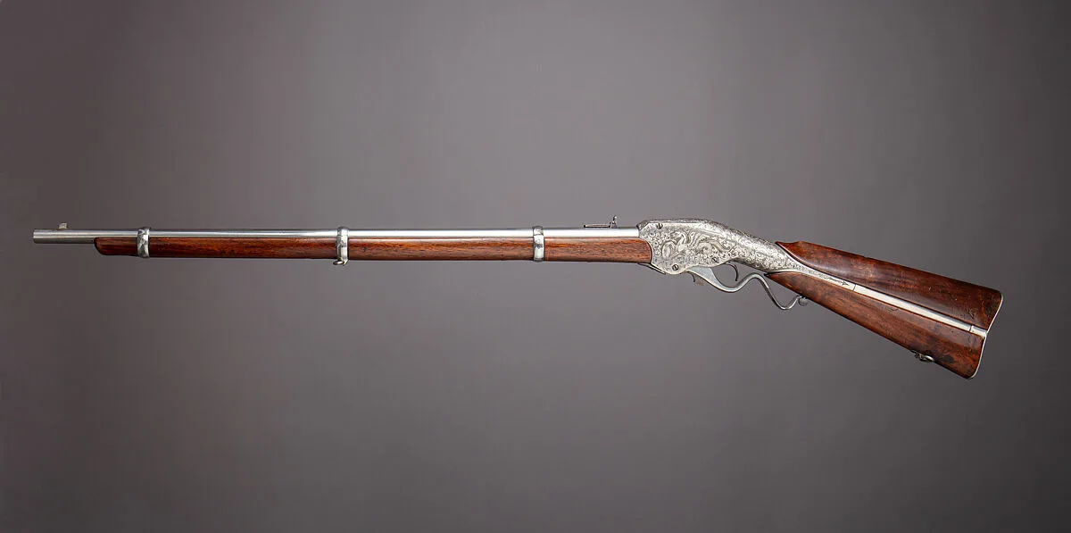Evans Repeating Rifle Co. Transition Model Lever Action Musket — Louis Daniel Nimschke|Evans Repeating Rifle Company