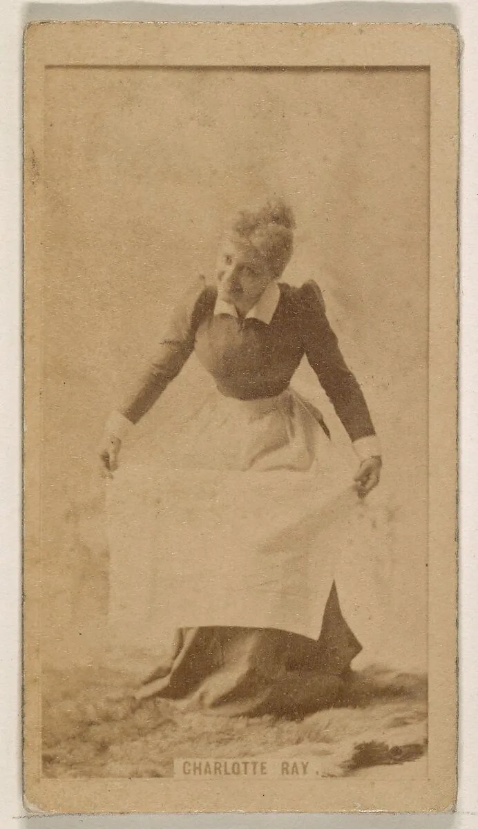 Charlotte Ray, from the Actresses series (N245) issued by Kinney Brothers to promote Sweet Caporal Cigarettes — Kinney Brothers Tobacco Company