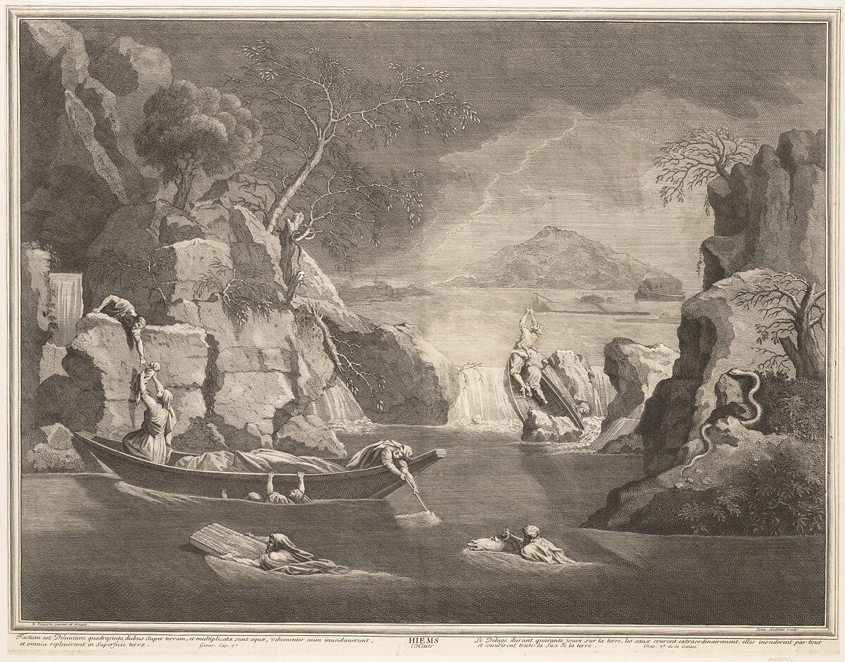 Winter — Nicolas Poussin|Jean Audran