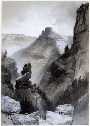 The Grand Canyon: Head of the Old Hance Trail
