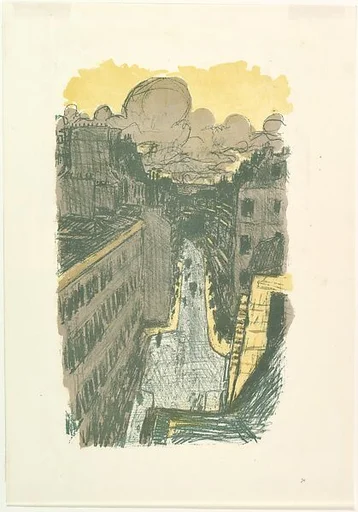 Street Seen from Above, from the series "Some Aspects of Parisian Life"