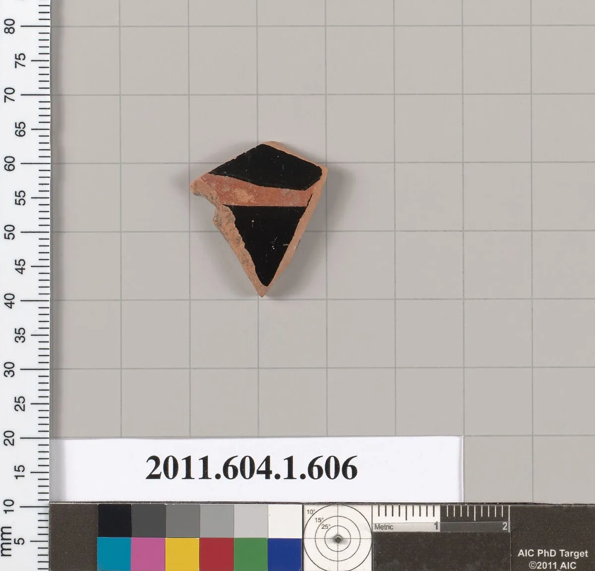 Terracotta fragment of a kylix (drinking cup) — Unknown