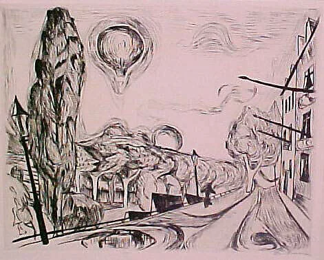Landscape with a Balloon, from the portfolio ¦Faces¦