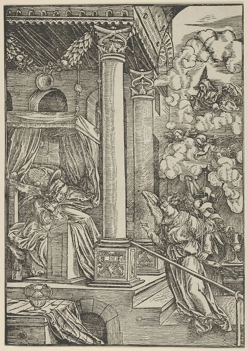 The Annunciation — Hans Schäufelein