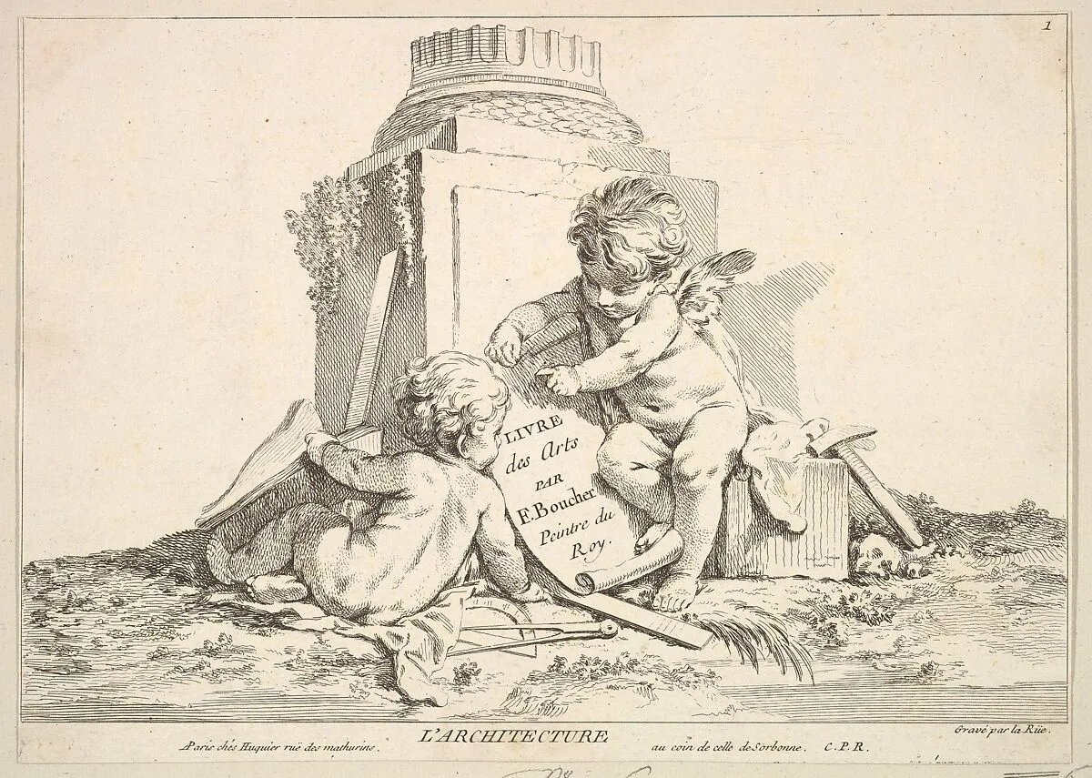 Architecture — Louis Félix de La Rue|François Boucher