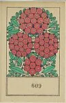 Bush with Flowers — Gustav Marisch|Wiener Werkstätte