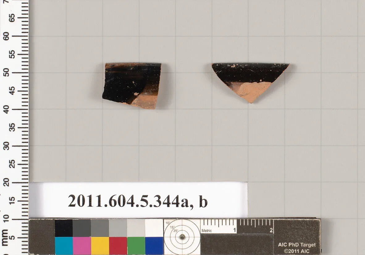 Terracotta rim fragments of kylikes (drinking cups) — Unknown