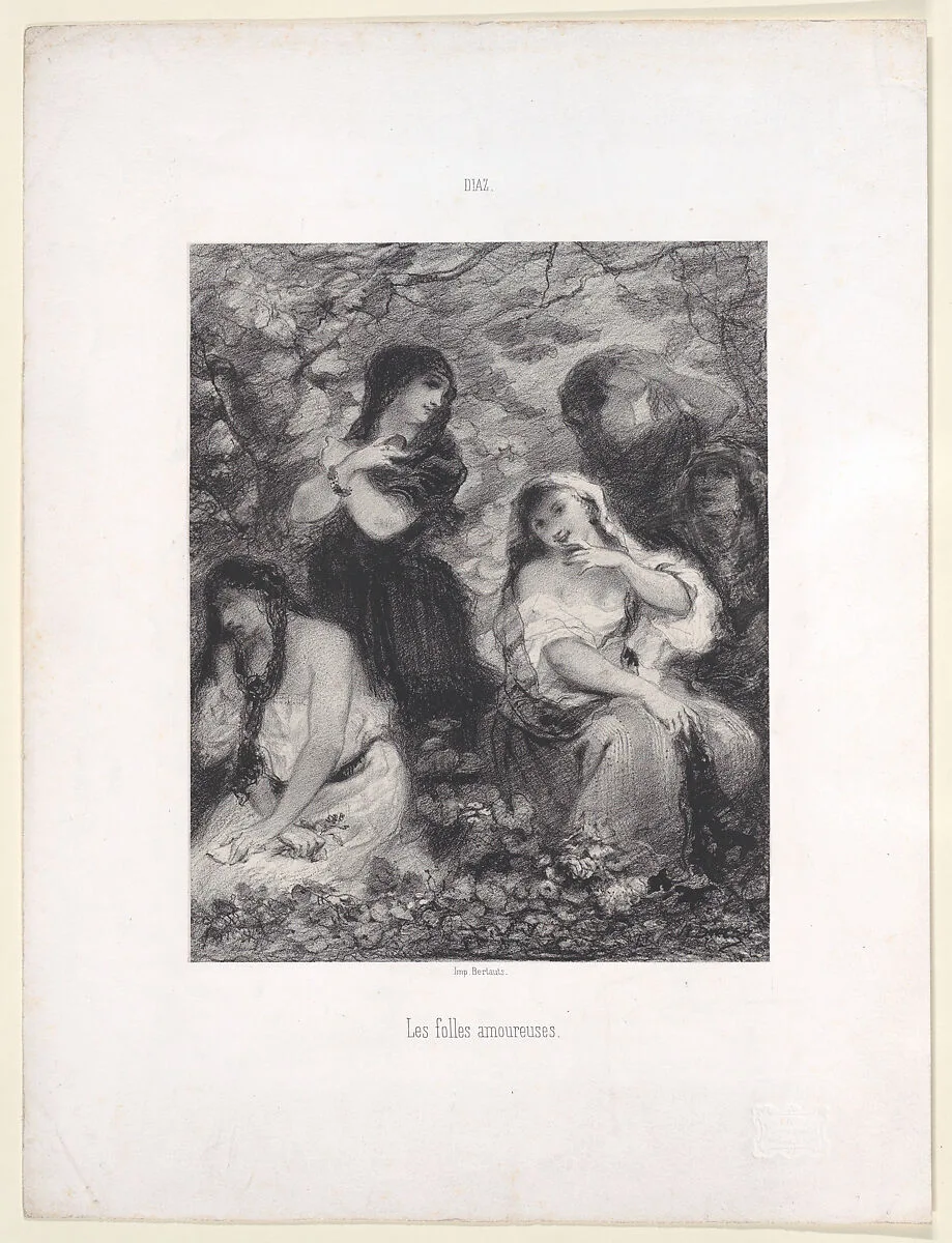Les Folles Amoureuses — Bertauts|Narcisse-Virgile Diaz de la Peña