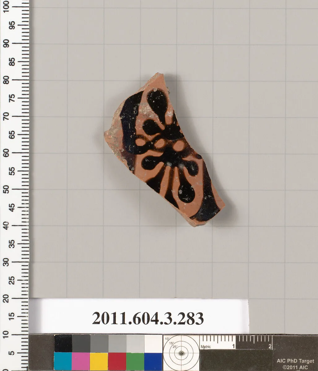Terracotta fragment of a neck-amphora (jar) — Unknown