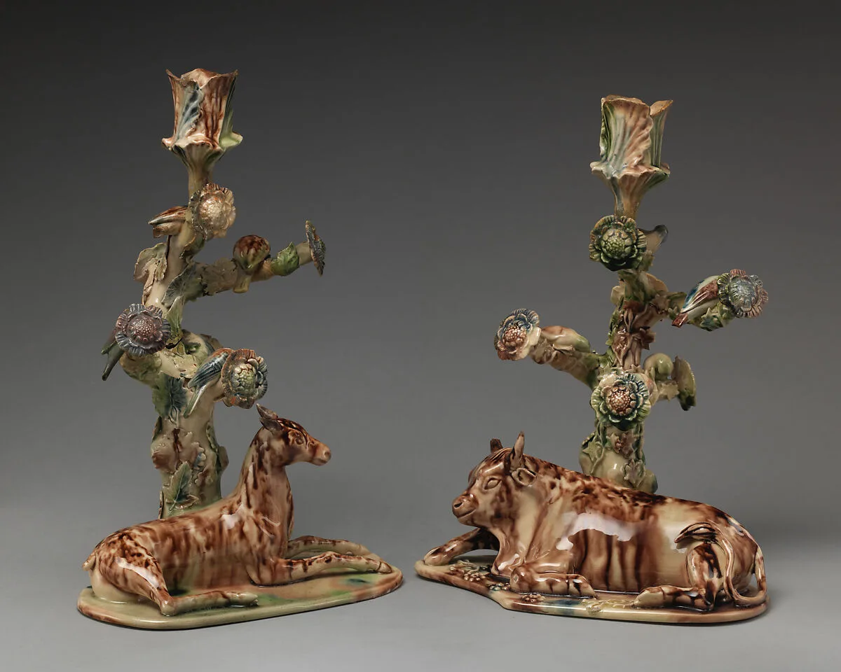 Pair of candlesticks — Unknown