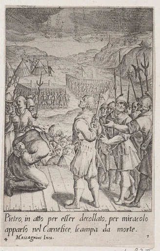 The Executioner, from Scelta d'Alcuni Miracoli e Grazie della Santissima Nunziata di Firenze (Selection of Some Miracles and Graces that Occurred in the Church of the Annunziata in Florence)