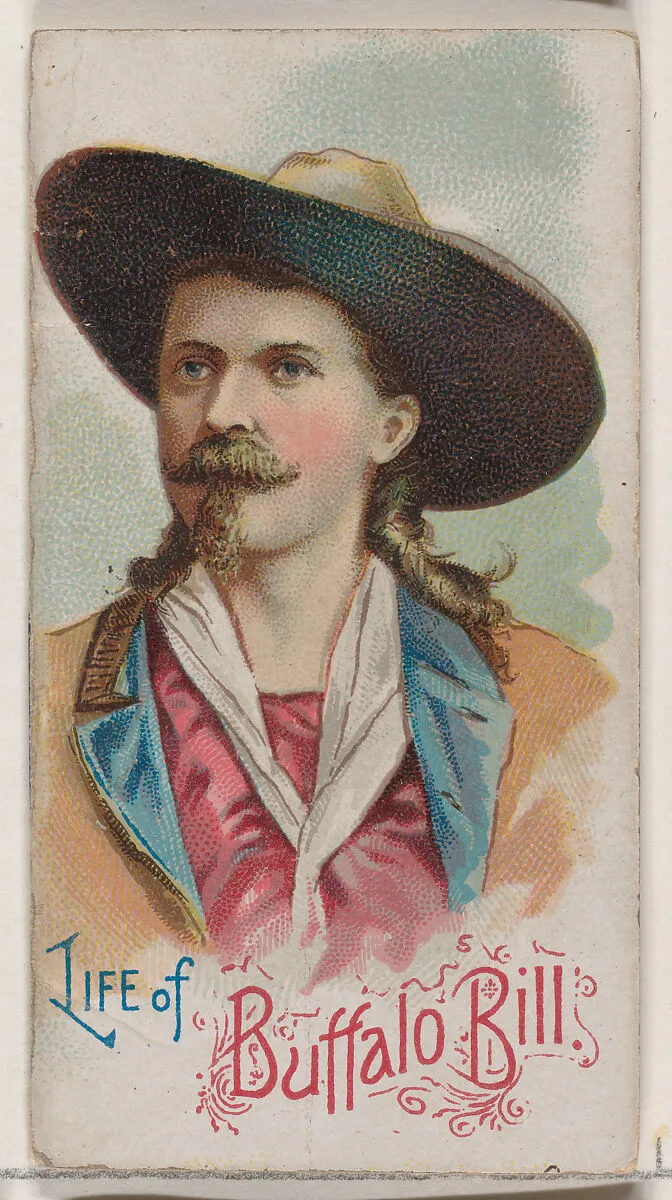 Life of Buffalo Bill, from the Histories of Poor Boys and Famous People series of booklets (N79) for Duke brand cigarettes — W. Duke, Sons & Co.|Knapp & Company