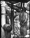 [Detail of "The Conflict Over Slavery" Panel for Diego Rivera's Mural for the New Worker's School, New York City]